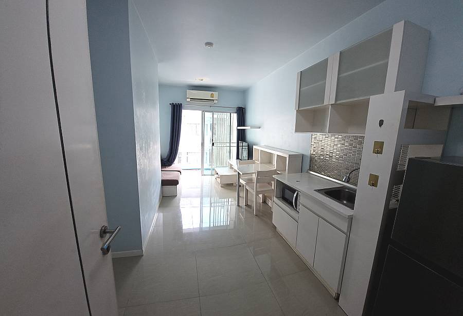 รูป ขายถูกเพียง 1.95 ล้าน คอนโด A SPACE อโศก-รัชดา 1 ห้องนอน 35 ตรม. เฟอร์นิเจอร์ เครื่องใช้ไฟฟ้าครบชุด ใกล้รถไฟฟ้าใต้ดิน MRT พระราม 9 / ขาย 1.95 ล้านบาท - รูปที่ 1/20