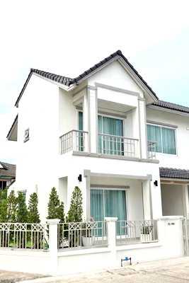 ทาวน์โฮม ลำลูกกา ปทุมธานี : บ้านฟ้าปิยรมย์ เฟส 1 ทาวน์โฮมหลังมุม ทำเลนี้หาที่ไหนไม่ได้อีกแล้ว !!!