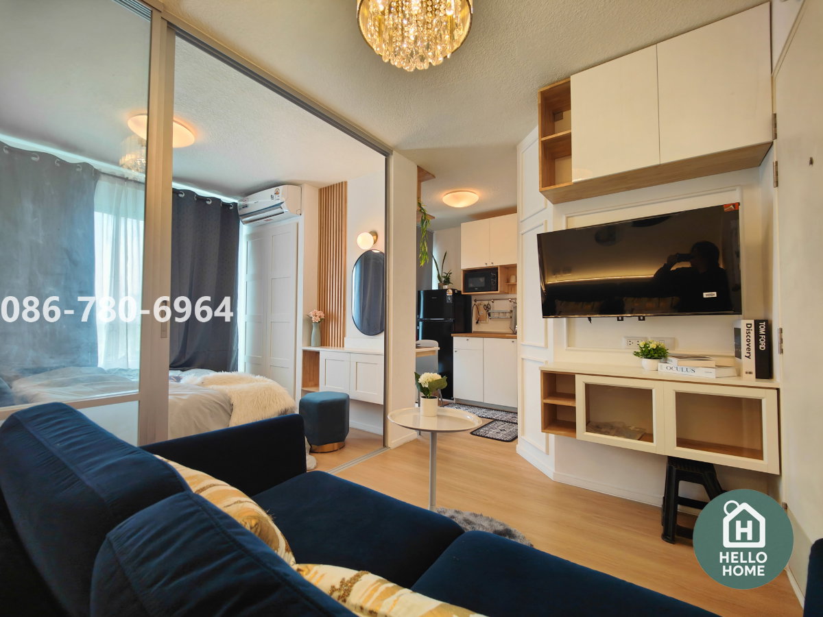 รูป ✈️ ตึก A หน้าสุด! ใกล้สุวรรณภูมิที่สุด" ห้องแต่งหรู 1.35 ล้าน ผ่อน 5 พัน ลากกระเป๋าเข้าอยู่ได้เลย - รูปที่ 3/40