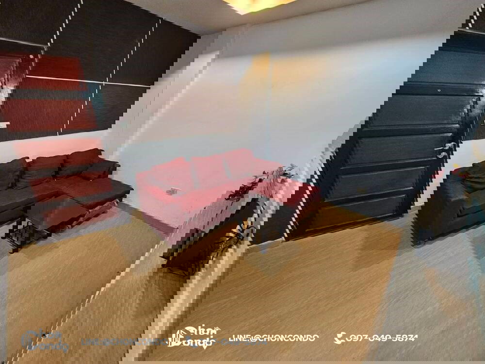 รูป The Room Condo บางแสน ชลบุรี ชั้น6 ใกล้ตลาดปาร์คอิน --------------------Tel/Line 097-049-5874 (FB:@Bangsaen4rent) - รูปที่ 6/10