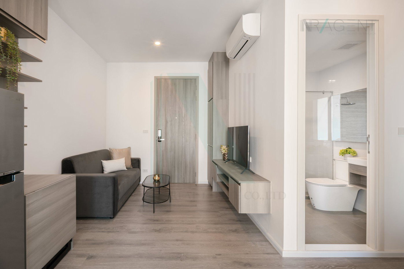 รูป 🔺 ให้เช่าคอนโด ไนท์บริดจ์ สุขุมวิท-เทพารักษ์ อาคาร 1 ชั้น 17 2 ห้องนอน ขนาด 39 ตรม ใกล้ รพ.จุฬารัตน์ 2 - รูปที่ 7/8