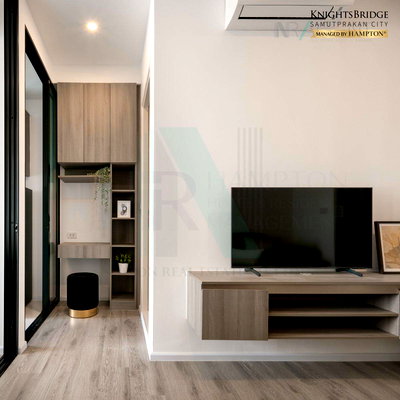 คอนโดให้เช่า : 🎊 ให้เช่าคอนโด ไนท์บริดจ์ สุขุมวิท-เทพารักษ์ อาคาร 1 ชั้น 18 1 ห้องนอน ขนาด 27 ตรม ใกล้ รพ.จุฬารัตน์ 2