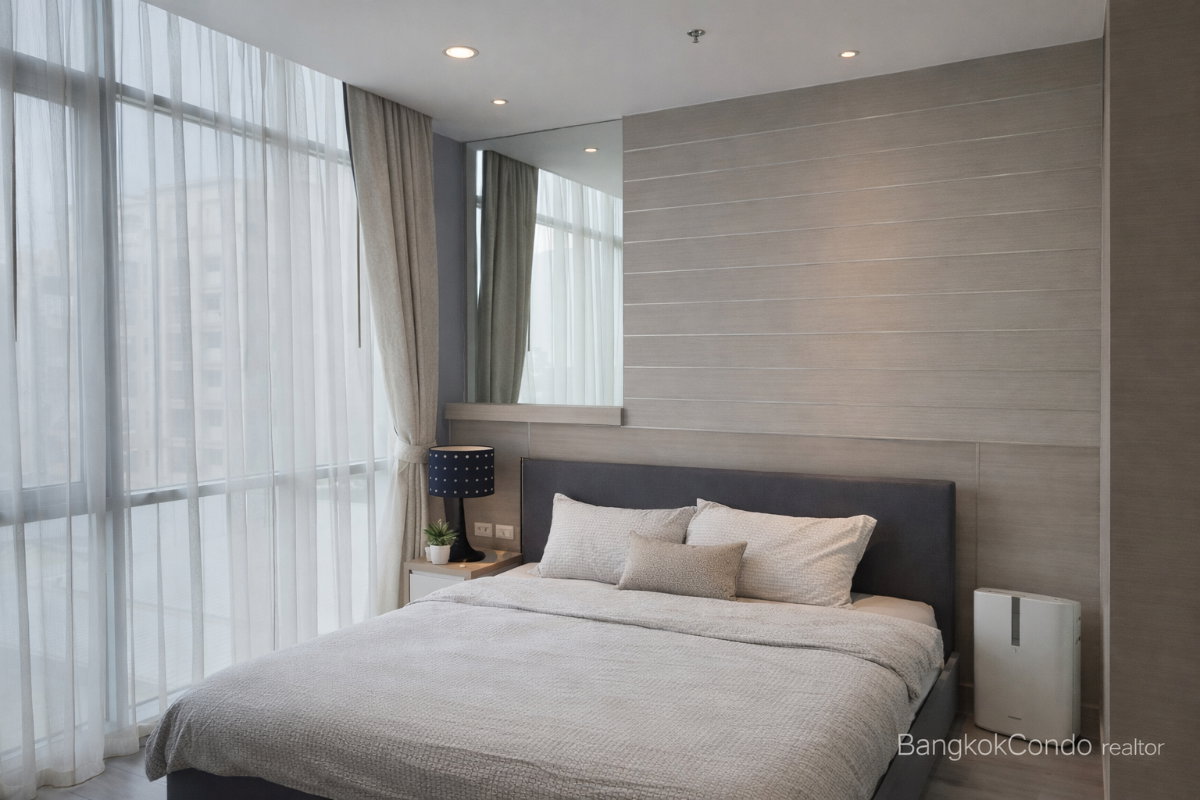 รูป 🍀🍀 Fully furnished💝 📌 For Rent: เดอะ มาสเตอร์ เซ็นเธรี่ยม อโศก 🚆 MRT สุขุมวิท (Line: @rent2022 )✨ พร้อมเขัาอยู่ ✨ Property Code: A02043 - รูปที่ 4/13