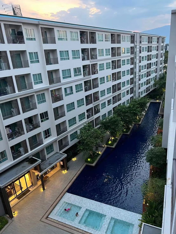 picture  ✅ D Condo Rin, Pool View, 7th Floor, Studio Room, 10,000 THB ☎️ 064-792-4426 (Ben) - 9/10