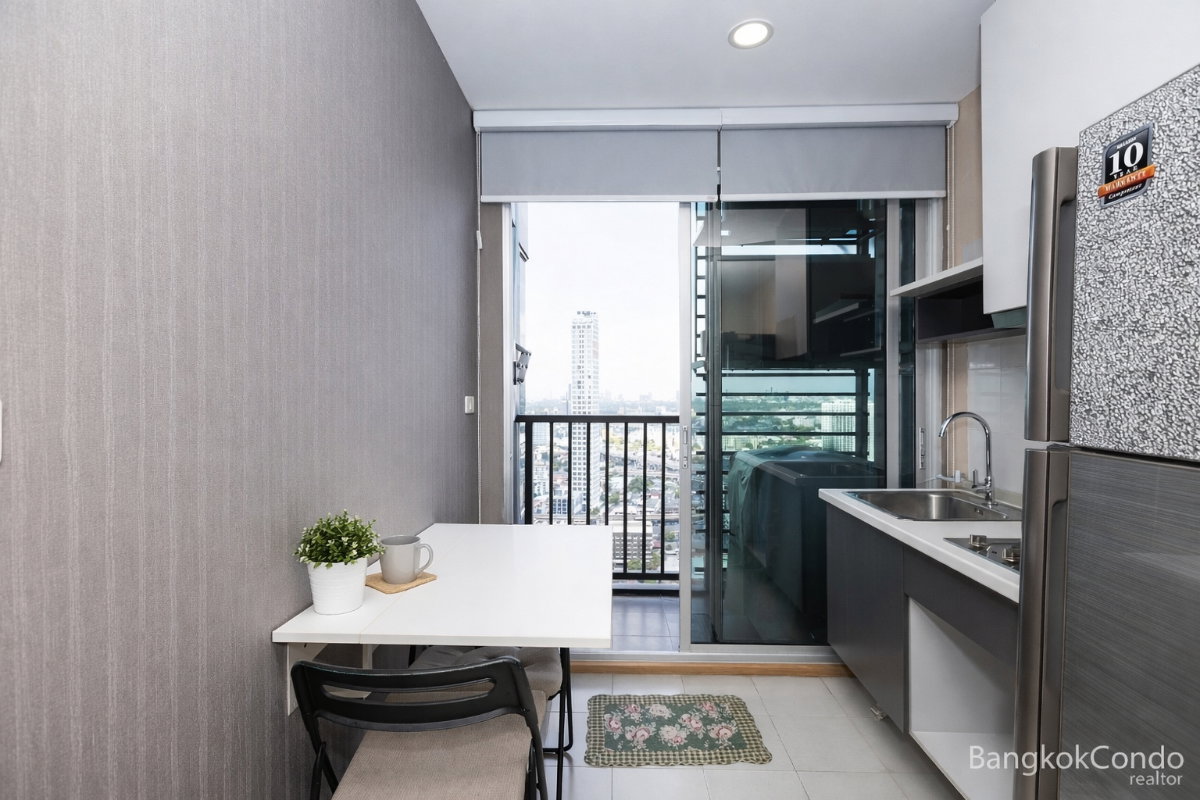 รูป 🍀🍀 Prime condo location 🚆ให้เช่า📌 เดอะ เบส สุขุมวิท 77 (Line:@rent2022)BTS อ่อนนุช ✨พร้อมเข้าอยู่  ✨ A11009 - รูปที่ 5/8