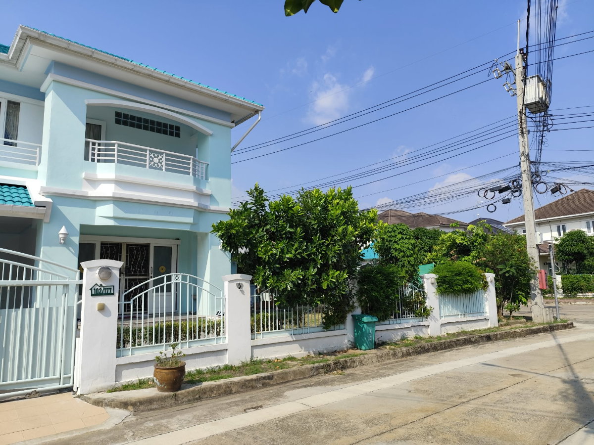 รูป ขาย บ้านเดี่ยว2ชั้น 89 ตร.วา ทำเลดีมาก หลังริม ถนนเมน อ.เมือง นนทบุรี(ติดMRT) โครงการติดถนนใหญ่ สะดวกปลอดภัย - รูปที่ 26/27