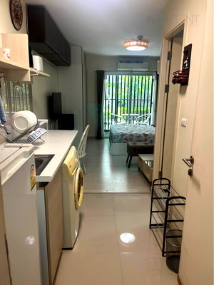 Condos for rent MRT Lat Phrao 101  : 🎊 For Rent Condo ASPIRE LADPRAO 113 Building 1, Floor 1,Studio, Room size 26 sqm
