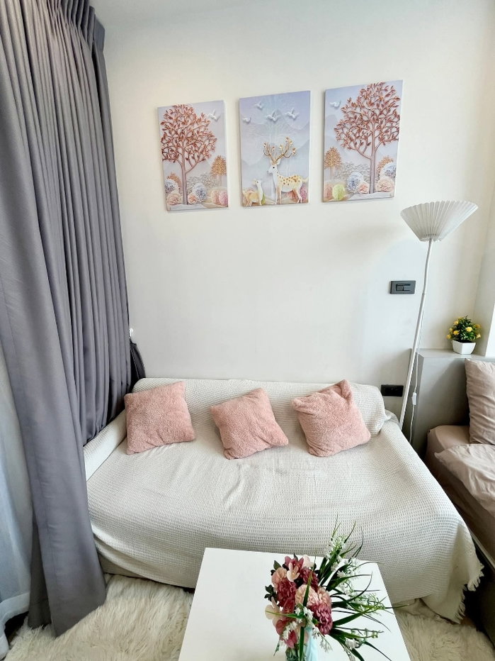 รูป คอนโดให้เช่า เฟอร์ฯครบมีเครื่องซักผ้า พร้อมอยู่กลางเดือนเมษา - รูปที่ 4/13