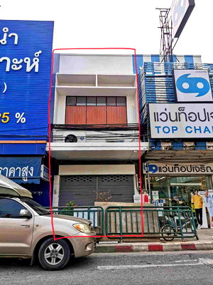 เช่าอาคารพาณิชย์ MRT คลองเตย : ให้เช่าตึกแถว 2 ชั้นริมถนน พระรามสี่ อยู่ตรงข้าม THE PARQ ใกล้ MRTศูนย์การประชุมแห่งชาติสิริกิติ์ และ MRT คลองเตย