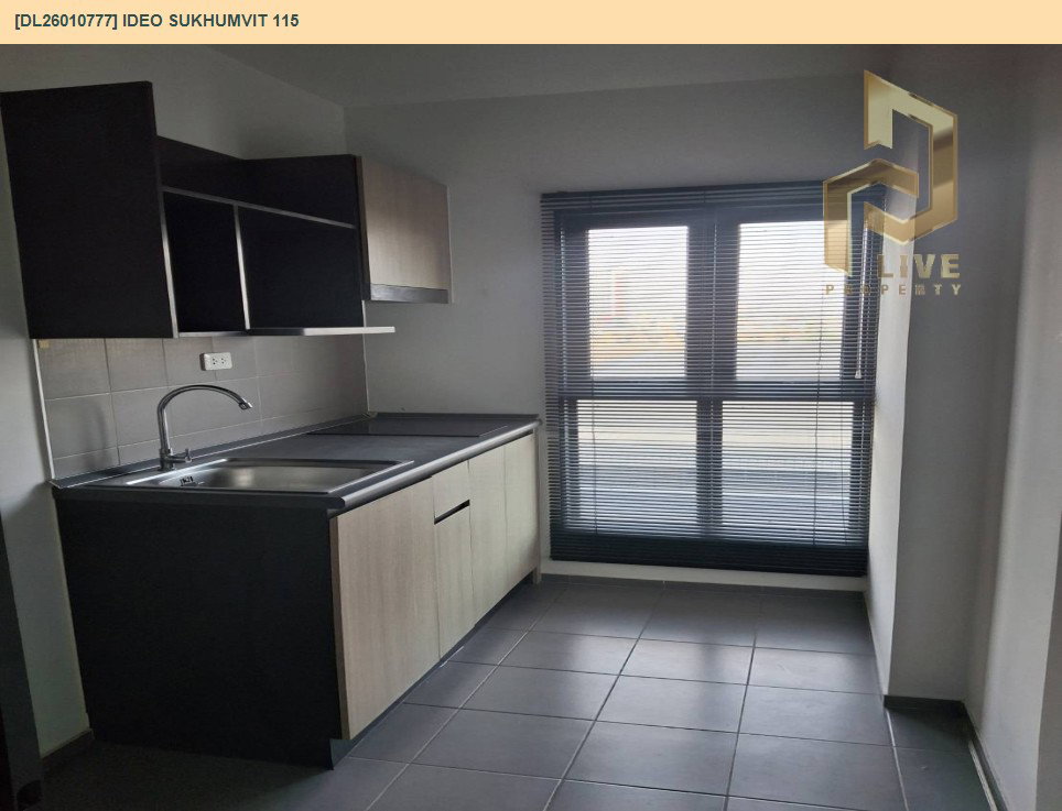 รูป DL26010777 ขายคอนโด ไอดีโอ สุขุมวิท 115 (IDEO Sukhumvit 115 ) ใกล้ BTS ปู่เจ้า พร้อมเข้าอยู่ โทรด่วน 0614453194 LineID @162cjixi - รูปที่ 3/5