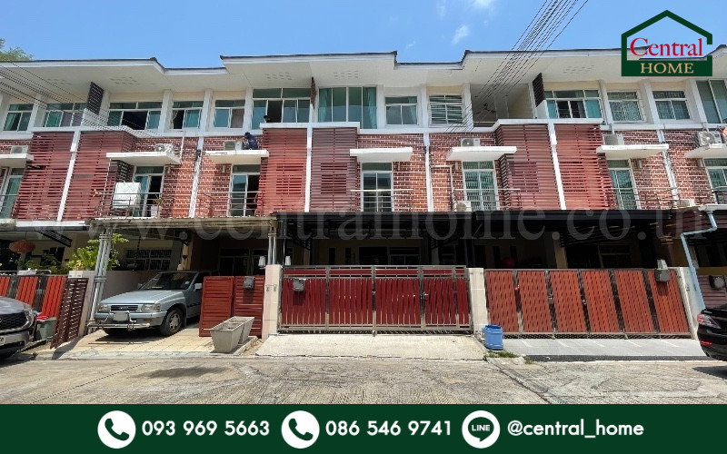 รูป ทาวน์เฮ้าส์ 3 ชั้น เดอะบริติช กัลปพฤกษ์ พร้อมอยู่ ราคาถูก - รูปที่ 1/33