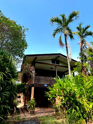 บ้านเดี่ยว เทศบาลตำบลดอนแก้ว : ขายบ้านสวนสองชั้น พร้อมที่ดิน มีรั้วล้อมรอบ — สารภี เชียงใหม่