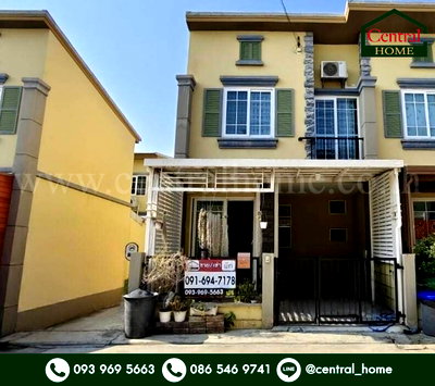 เช่าทาวน์โฮม นิคมสินสาคร : ทาวโฮม โกลเด้น นีโอ 3 พระราม 2 ซอยพันท้ายนรสิงห์