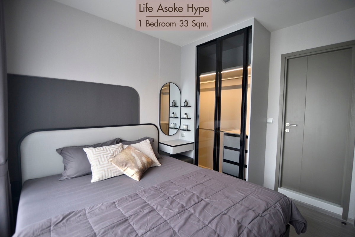 รูป ✅ ✅ ให้เช่า - Life Asoke Hype , Luxury Class 1 ห้องนอน พร้อมเข้าอยู่ ติดต่อไลน์ @bktasset หรือโทร 095-325-8928 - รูปที่ 5/6
