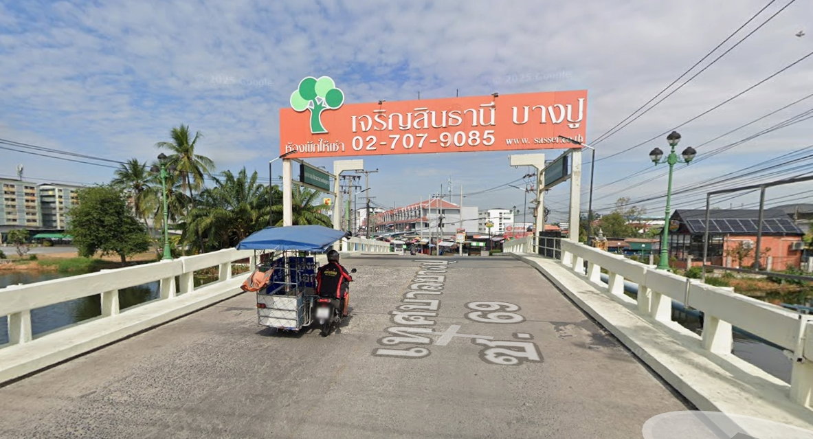 รูป ลดพิเศษ‼️อาคารพานิชย์ 3 ชั้น 3 ห้องนอน 3 ห้องน้ำ โครงการ เจริญสินธานี บางปู ถูกสุดในซอย - รูปที่ 2/2