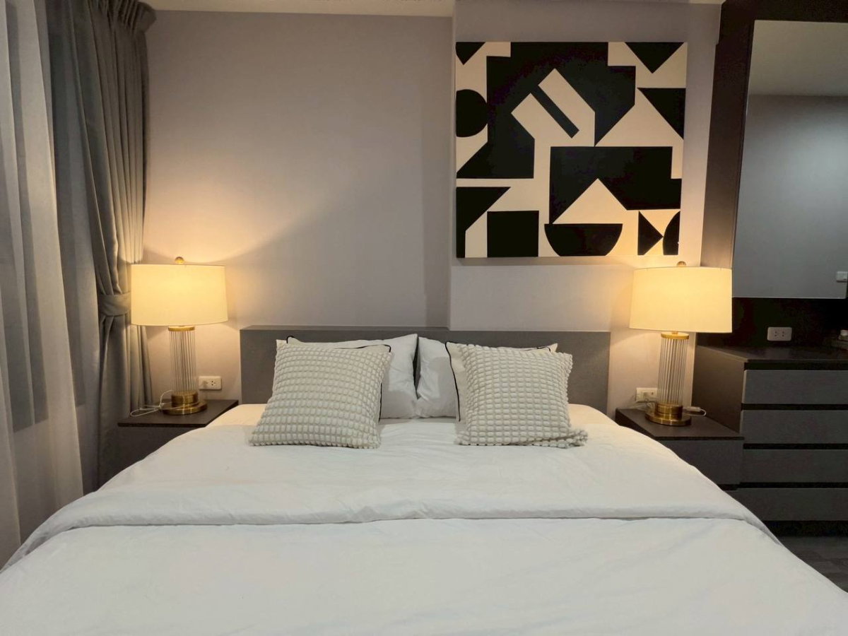 picture Ideo Chula Samyan【𝐑𝐄𝐍𝐓】🔥Spacious structure, simple mood, easy to arrange and use🔥 Contact Line ID: @hacondo - 1/9