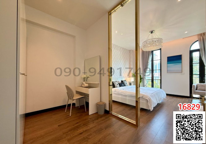 รูป เช่า บ้านเดี่ยวทรงสูงสุดหรู 3 เมซอง บลองช สุขุมวิท 67 Maison Blanche Sukhumvit 67 เดิน 7 นาทีถึง BTS เอกมัย  - รูปที่ 13/20