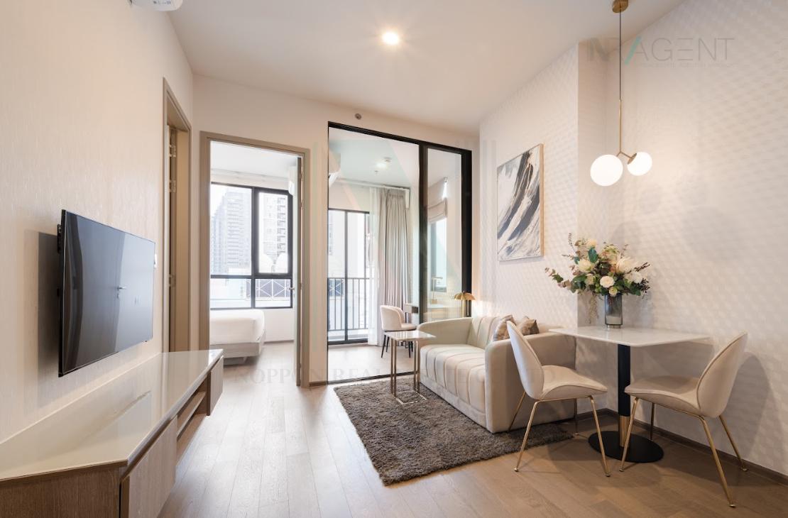 รูป 🔺 ให้เช่าคอนโด พาร์ค ออริจิ้น พญาไท อาคาร 1 ชั้น 6 1 ห้องนอน ขนาด 33 ตรม ใกล้ เซ็นจูรี่ มอลล์ - รูปที่ 5/8