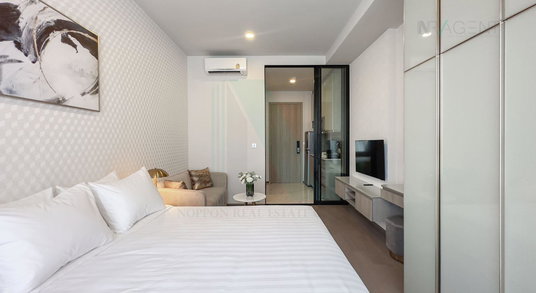 รูปภาพ 🎊 For Rent Condo PARK ORIGIN PHAYATHAI Building 1, Floor 10,Studio, Room size 25 sqm