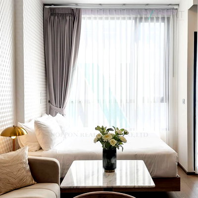 Condos for rent : 🚩 For Rent Condo PARK ORIGIN PHAYATHAI Building 1, Floor 19,Studio, Room size 29 sqm