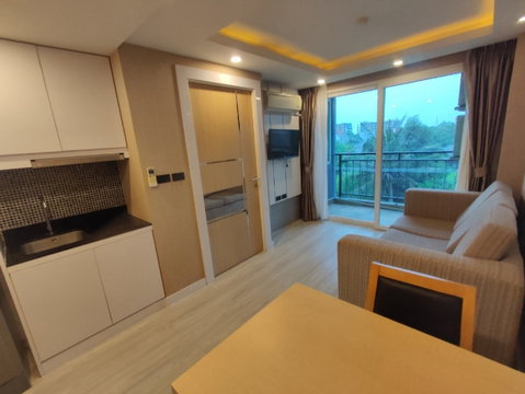 Condo for Sale: The Near Residence Sriracha | 300m to Sukhumvit Rd. | Fully Furnished | Sold with Tenant (Contract until July 2026)