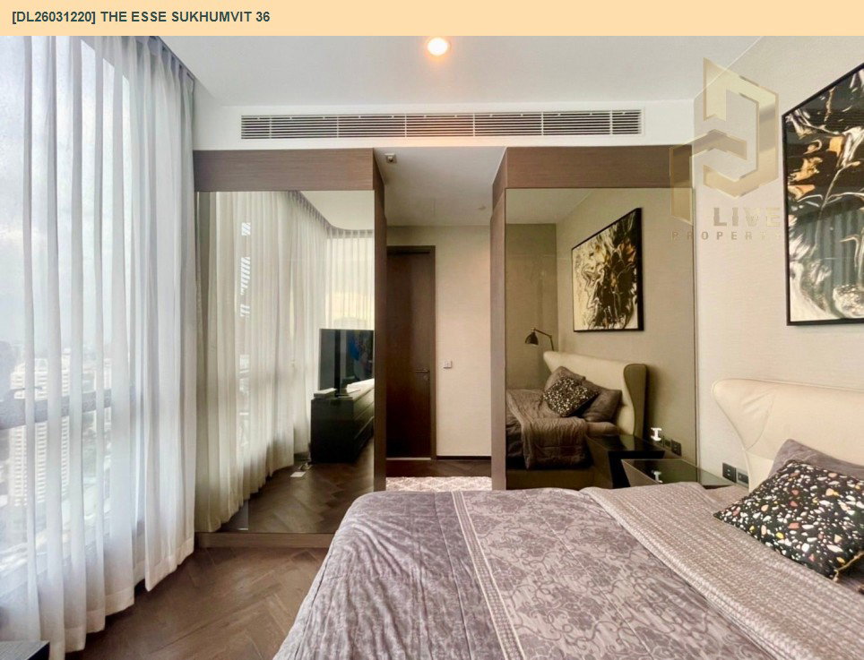 รูป DL26031220 ให้เช่าคอนโด ดิ เอส สุขุมวิท 36 (THE ESSE Sukhumvit 36) ใกล้ BTS ทองหล่อ พร้อมเข้าอยู่ โทรด่วน 0656133286 LineID @534wlwof - รูปที่ 14/15