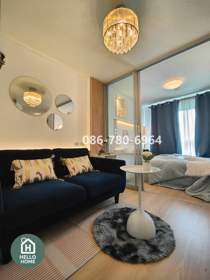 รูป ✈️ ตึก A หน้าสุด! ใกล้สุวรรณภูมิที่สุด" ห้องแต่งหรู 1.35 ล้าน ผ่อน 5 พัน ลากกระเป๋าเข้าอยู่ได้เลย - รูปที่ 19/40