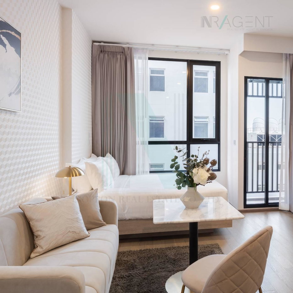 picture 📌 For Rent Condo PARK ORIGIN PHAYATHAI Building 1, Floor 19,Studio, Room size 29 sqm - 1/8