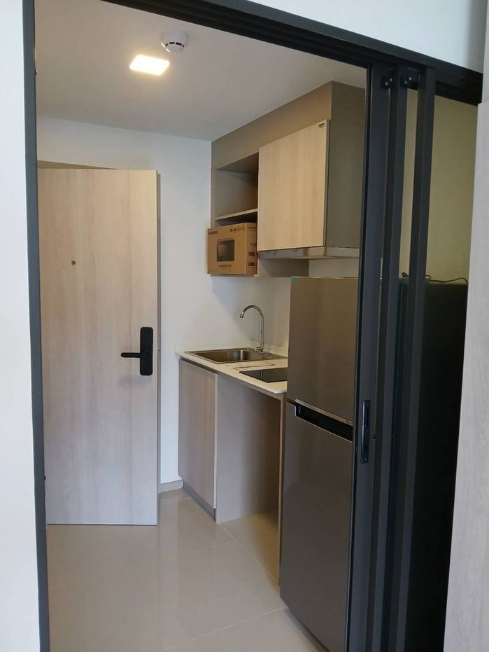 รูป ให้เช่าห้องใหม่กิ๊ก D condo air ดี คอนโด แอร์ ลาดกระบัง ตึกA ใกล้สนามบินสุวรรณภูมิ #วิวสระว่ายน้ำ #มีสระว่ายน้ำ #ระเบียงตะวันออก - รูปที่ 13/13