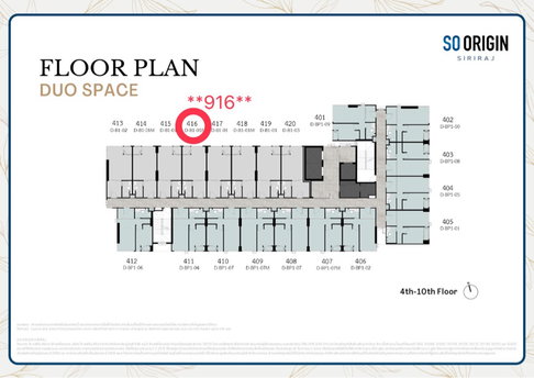 ขายดาวน์ โครงการ So Origin Siriraj