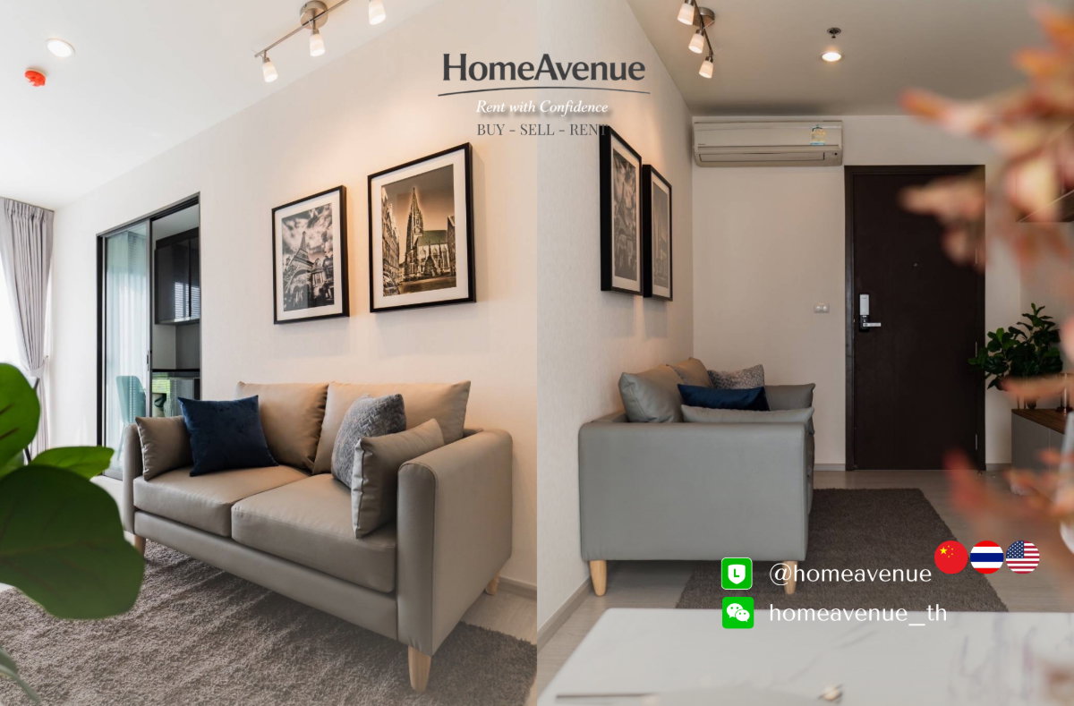picture Highlight✨ 1Bed🚇 Near MRT Rama 9💥📲 Line: @homeavenue ⭐HA-1086 - 4/6