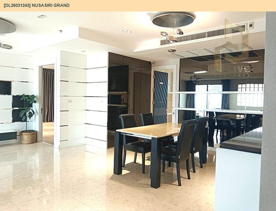 รูป DL26031243 ขายคอนโด ณุศาศิริ แกรนด์ (Nusasiri Grand) ใกล้ BTS เอกมัย พร้อมเข้าอยู่ โทรด่วน 0800343450 LineID @655ebbvc - รูปที่ 24/26