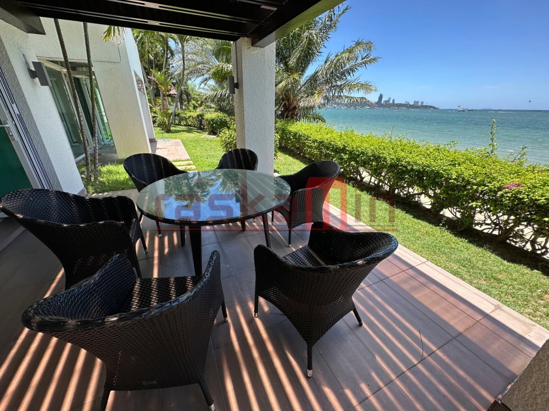 รูป KT0333📲LineID @556ryccg🏄‍♂️วิลล่าติดทะเล 3ห้องนอน 312ตรม🌊วิวทะเลทุกห้อง พร้อมเฟอร์นิเจอร์🏖️Baan Rimpha | บ้านริมผา พัทยาเหนือ - รูปที่ 3/17