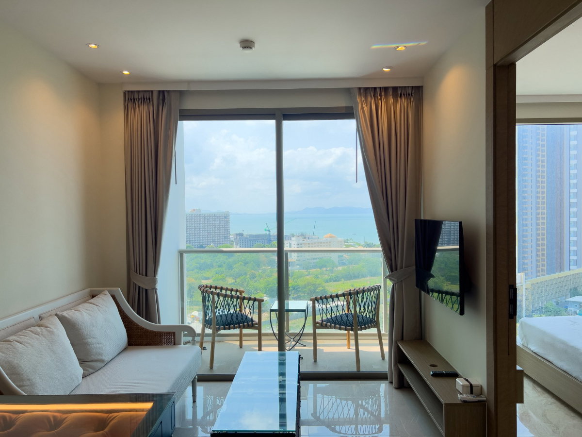 รูป #ให้เช่า📍 The Riviera Ocean Drive – Jomtien #วิวทะเล - รูปที่ 2/17
