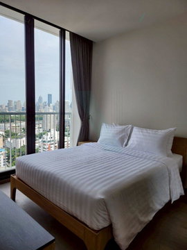🎉 For Rent Condo PARK 24 PHASE 2 Building 4, Floor 23,2 bed room, Room size 55 sqm