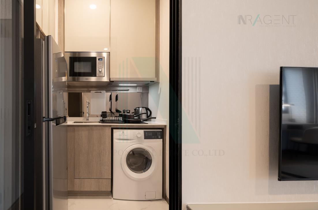 รูป 🚩 ให้เช่าคอนโด พาร์ค ออริจิ้น พญาไท อาคาร 1 ชั้น 6 1 ห้องนอน ขนาด 33 ตรม ใกล้ เซ็นจูรี่ มอลล์ - รูปที่ 8/8