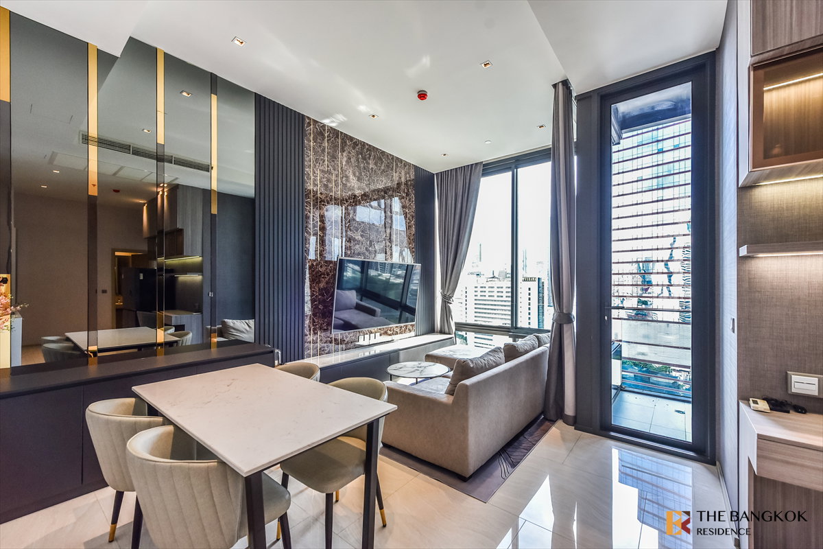 รูป Condo for Rent ⚡️ Ashton Silom ใกล้ BTS ช่องนนทรี 2 br, 65k 86 sqm ยูนิตกว้างแต่งสวย ชั้นสูง 🏙️ - รูปที่ 4/10