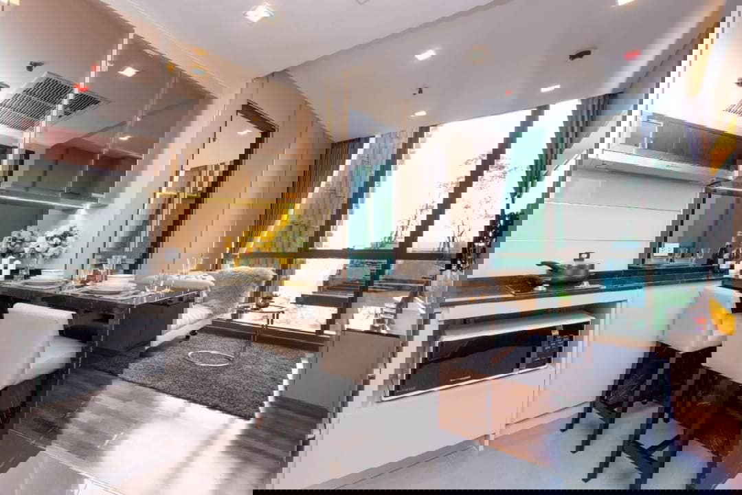 รูป Wish Signature Midtown Siam 1【𝐒𝐄𝐋𝐋 & 𝐑𝐄𝐍𝐓】🔥ดีไซน์ร่วมสมัย สดใส มีชีวิตชีวา🔥 ติดต่อไลน์ไอดี: @hacondo - รูปที่ 7/8