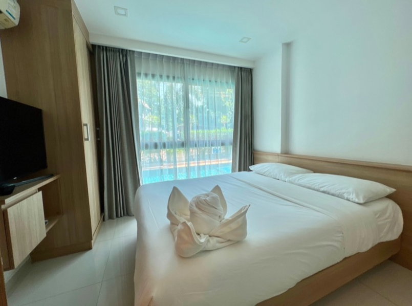 รูป KT0336📲LineID @556ryccg🌴1ห้องนอน 32ตรม ชั้น1 พร้อมเฟอร์นิเจอร์🏖️City Garden Tropicana พัทยา-นาเกลือ16/1 - รูปที่ 4/9