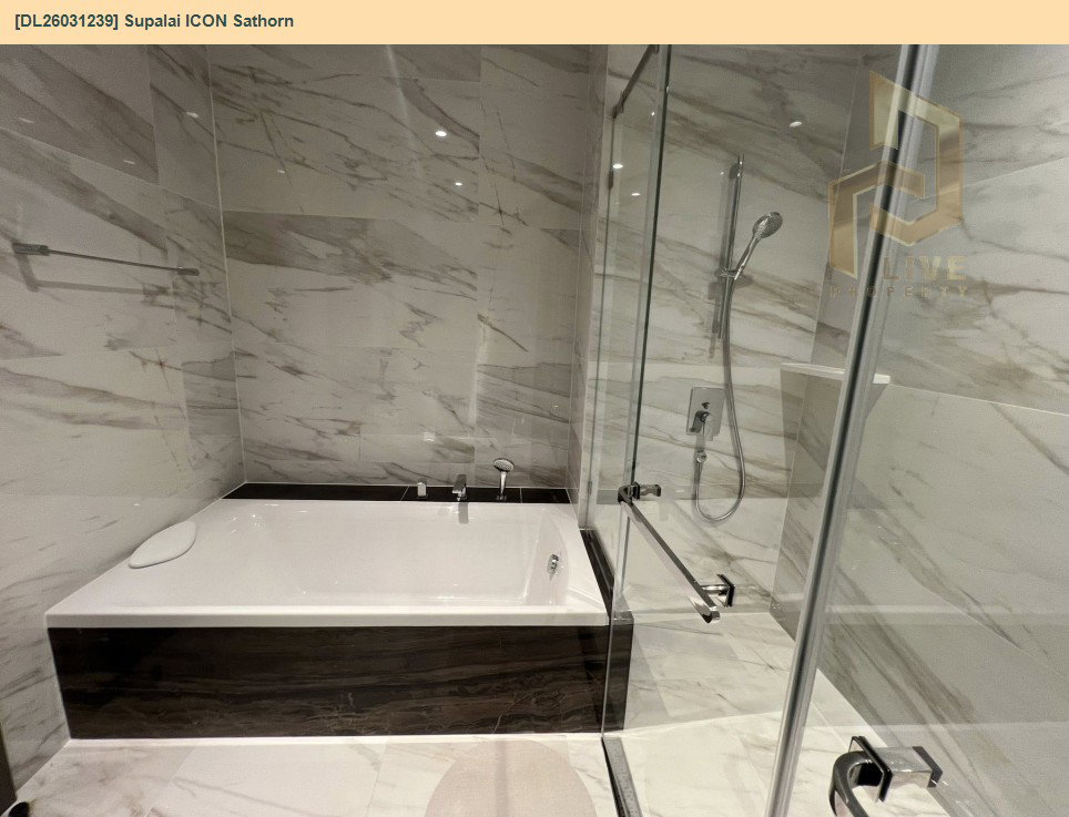 รูป DL26031239 ให้เช่าคอนโด ศุภาลัย ไอคอน สาทร (Supalai ICON Sathorn) ใกล้ MRT สีลม พร้อมเข้าอยู่ โทรด่วน 0842740999 LineID @523dslwi - รูปที่ 11/12