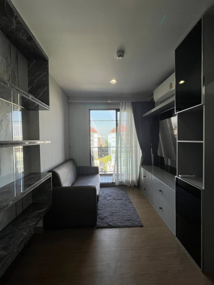 รูป ให้เช่าคอนโด แอชเชอร์ รัชดา อาคาร 1 ชั้น 7 1 ห้องนอน ขนาด 28.00 ตรม ใกล้ ตลาดเมืองไทยภัทร - รูปที่ 1/8