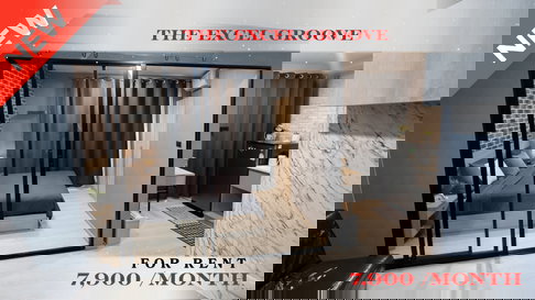 🍀🍀 Fully Furnished 💝 📌 For Rent: The Excel Groove Lasalle 🚆 Near BTS Bearing ✨ Ready to move in ✨ PC: A11008 📲 Contact us: Line: @rent202