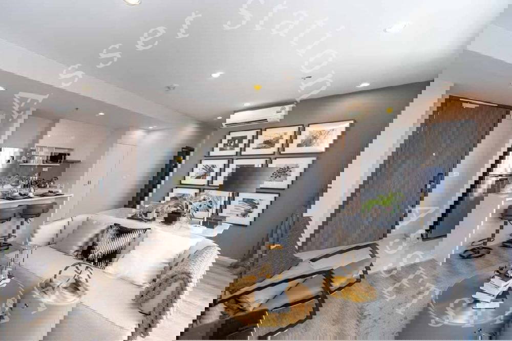 รูป 🏢ห้องหรูพร้อมเช่า💎ให้เช่า Ideo Mobi Sukhumvit 66 เฟอร์ครบพร้อมอยู๋💎 ใกล้ BTS อุดมสุข✨ - รูปที่ 5/10