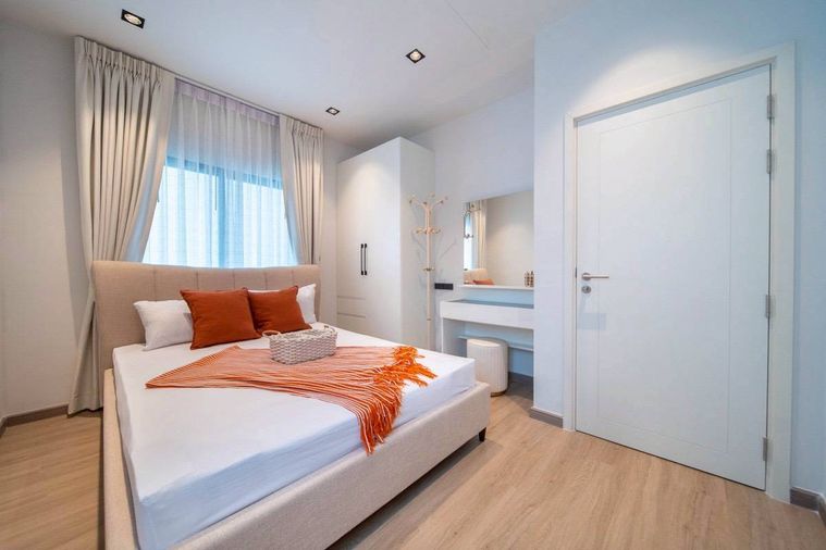 4-bed house for rent, 235 sqm, 36 sq wah, 89 Residence Ratchada - Rama 9
