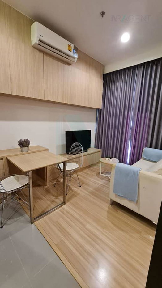 รูป 🚩 ให้เช่าคอนโด เอ็ม จตุจักร อาคาร A ชั้น 10 1 ห้องนอน ขนาด 30.00 ตรม ใกล้ ตลาด อ.ต.ก. - รูปที่ 2/8