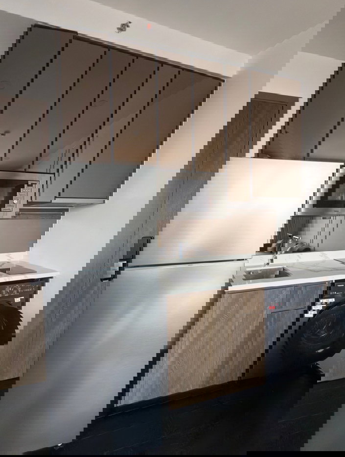 รูป 🔥 พร้อมอยู่ ด่วน! PARK ORIGIN THONGLOR ห้องกว้าง ชั้นสูง สไตล์ Luxury ในงบเพียง 41k - รูปที่ 9/13