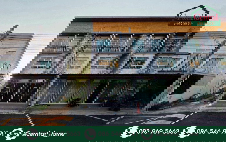 รูป โฮมออฟฟิศ 3 ชั้น หลังมุม 19.7 ตารางวา โครงการอาร์ เค พาร์ค 2 สายไหม - รูปที่ 1/16