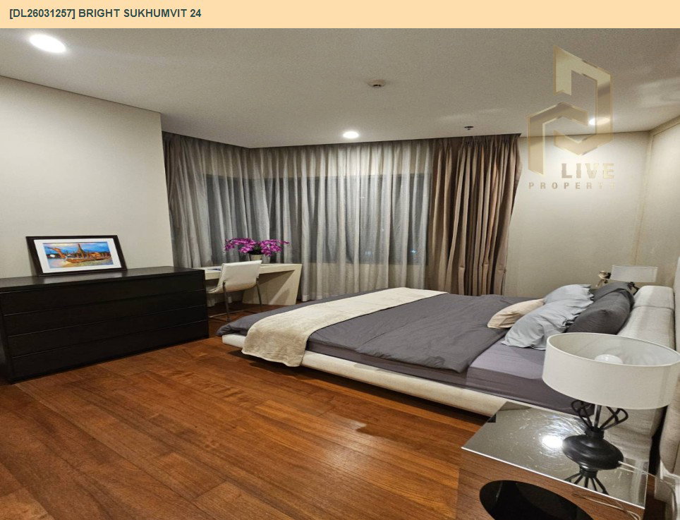 รูป DL26031257 ให้เช่าคอนโด ไบร์ท สุขุมวิท 24 (Bright Sukhumvit 24) ใกล้ BTS พร้อมพงษ์ พร้อมเข้าอยู่ โทรด่วน 0614453194 LineID @162cjixi - รูปที่ 5/6
