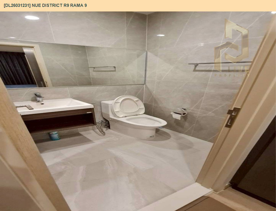 รูป DL26031231 ให้เช่าคอนโด นิว ดิสทริค อาร์ไนน์ พระราม 9 (Nue District R9 Rama 9) ใกล้ - พร้อมเข้าอยู่ โทรด่วน 0656259498 LineID @257sxzzu - รูปที่ 10/11