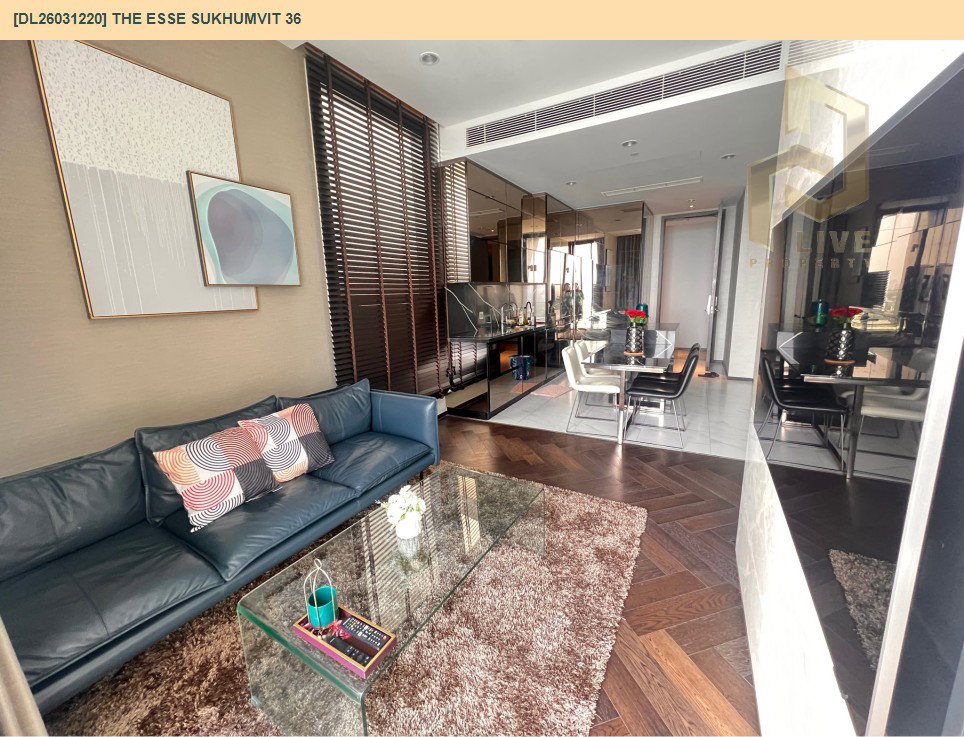 รูป DL26031220 ให้เช่าคอนโด ดิ เอส สุขุมวิท 36 (THE ESSE Sukhumvit 36) ใกล้ BTS ทองหล่อ พร้อมเข้าอยู่ โทรด่วน 0656133286 LineID @534wlwof - รูปที่ 15/15